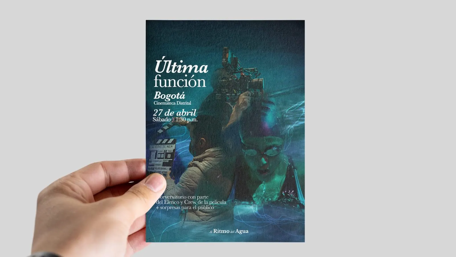 Postal de la campaña de agradecimiento
