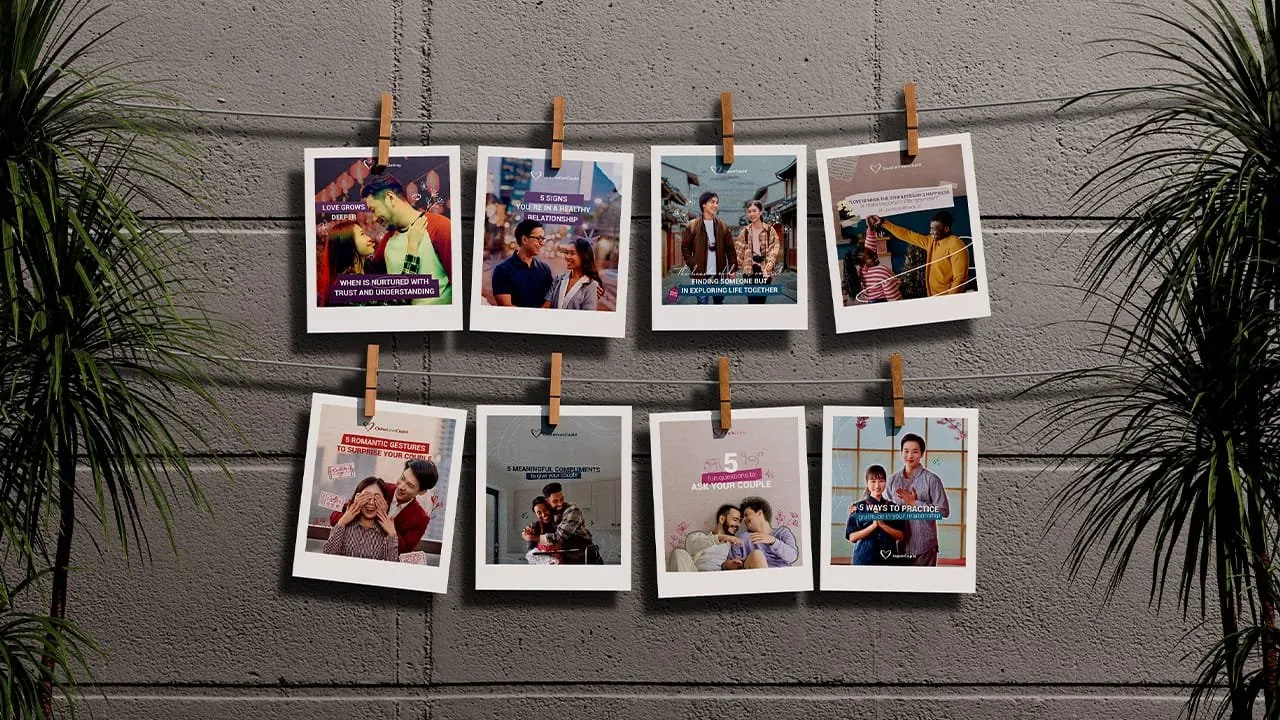 Fotografías de una campaña de Cupid Media