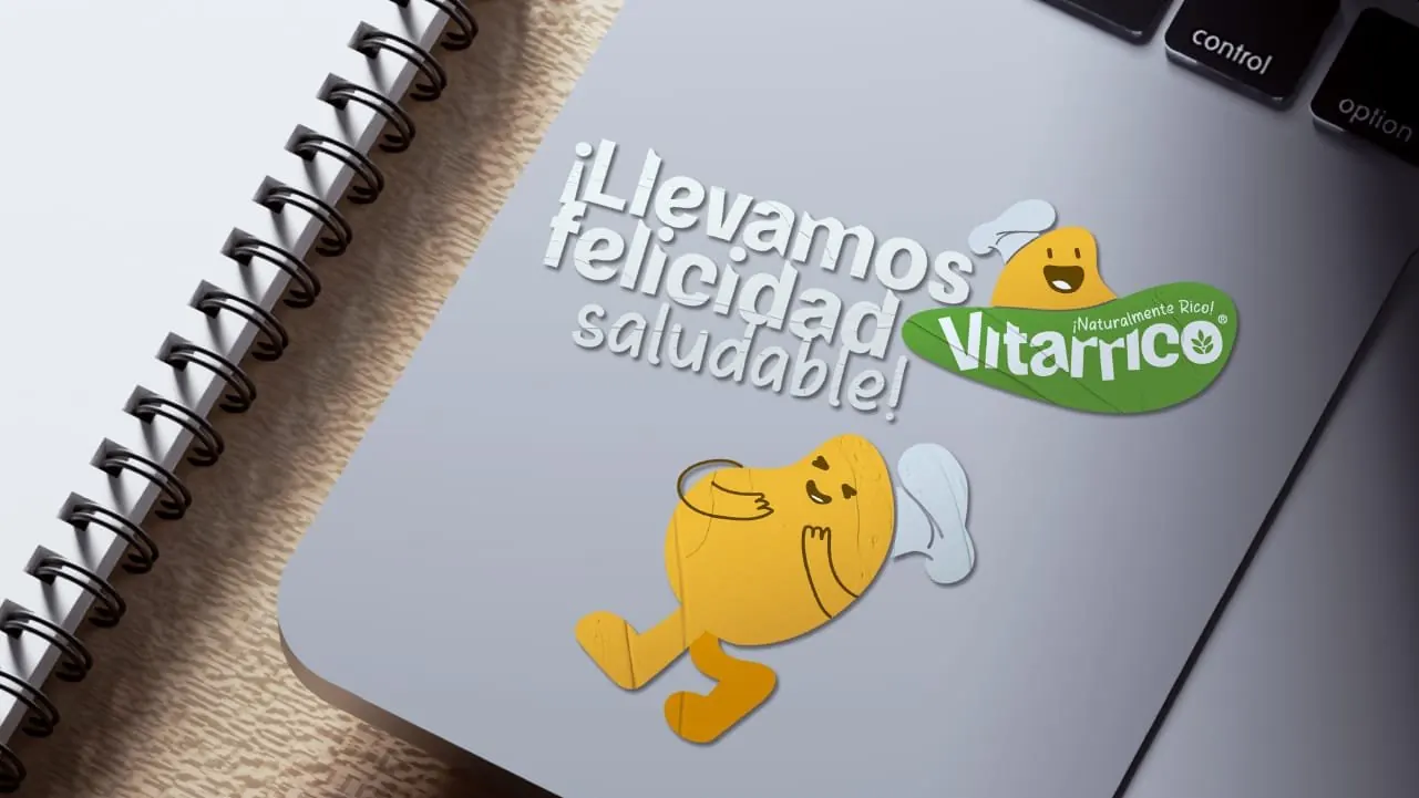 Cuaderno con la ilustración de Vitarrico